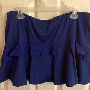 Tail Tennis Skirt, Navy Blue, XL